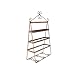 MQH Schmuckständer Kupfer Schmuckständer Vertikale Ohrring Haken Regal Ohrringe Wand Hanging Schmuck Anzeigen Stand-Halter Organizer Schmuckhalter