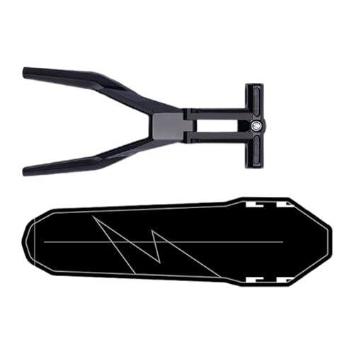 Generisch Guardabarros trasero para bicicleta, tabla amplificadora de bicicleta de montaña, protección delantera y trasera para barro | Piezas del ciclista, médicos para caminos de montaña