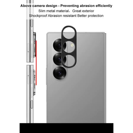 Image of Xmon Back Camera Lens Protector for Samsung Galaxy Z Fold 6 (1 Pack) Premium Camera Glass Protector Guard, Anti-Scratch, Ultra-Clear, Easy Installatio