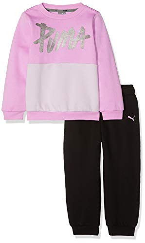 Preisvergleich Produktbild PUMA Baby Minicats Crew Jogger Trainingsanzug, Orchid, 80