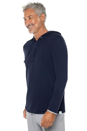 Coolibar UPF 50+ Men's Oasis Pullover Hoodie - Sun Protective4