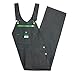 Liberty Men's Duck Bib Overalls, Graphite, 40W x 30L US