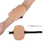 MEDTACEDU Medical Training ID Injection Pad with Wearable Design, Intradermal Practice Pad for Nurses and Medical Students