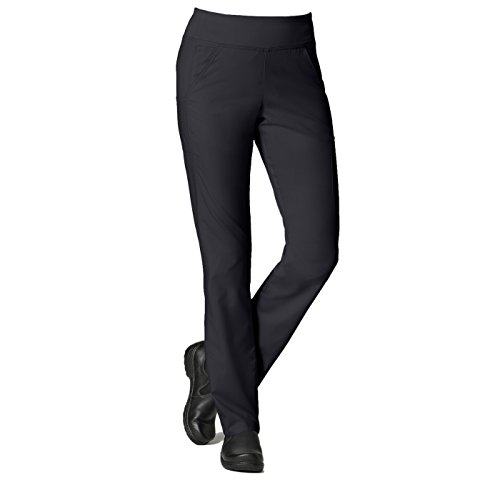 Maevn Women's EON Yoga 7-Pocket Scrub Pant(Black, Large)