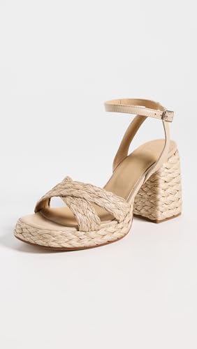 Castañer Women's Valeriette Raffia Sandal Platform2