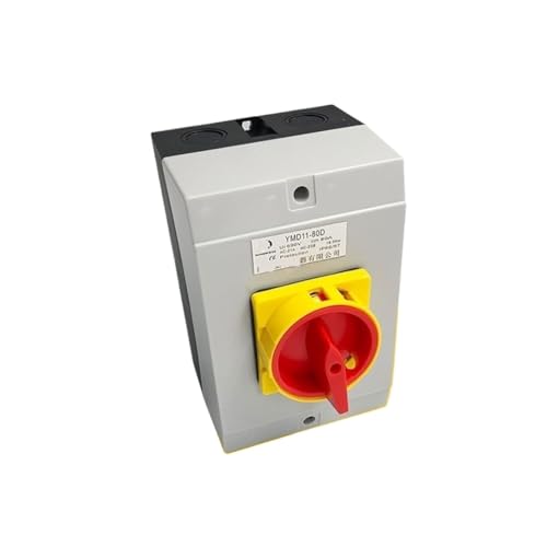 Interrupteur d'isolation YMD11-80 tripolaire longue dure de vie 80A