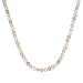 Produktbild Valero Pearls Damen-Kette Hochwertige Süßwasser-Zuchtperlen in ca. 7 mm Oval weiß/apricot/flieder 925 Sterling Silber in verschiedenen Länge - Perlenkette Halskette mit echten Perlen 60201627