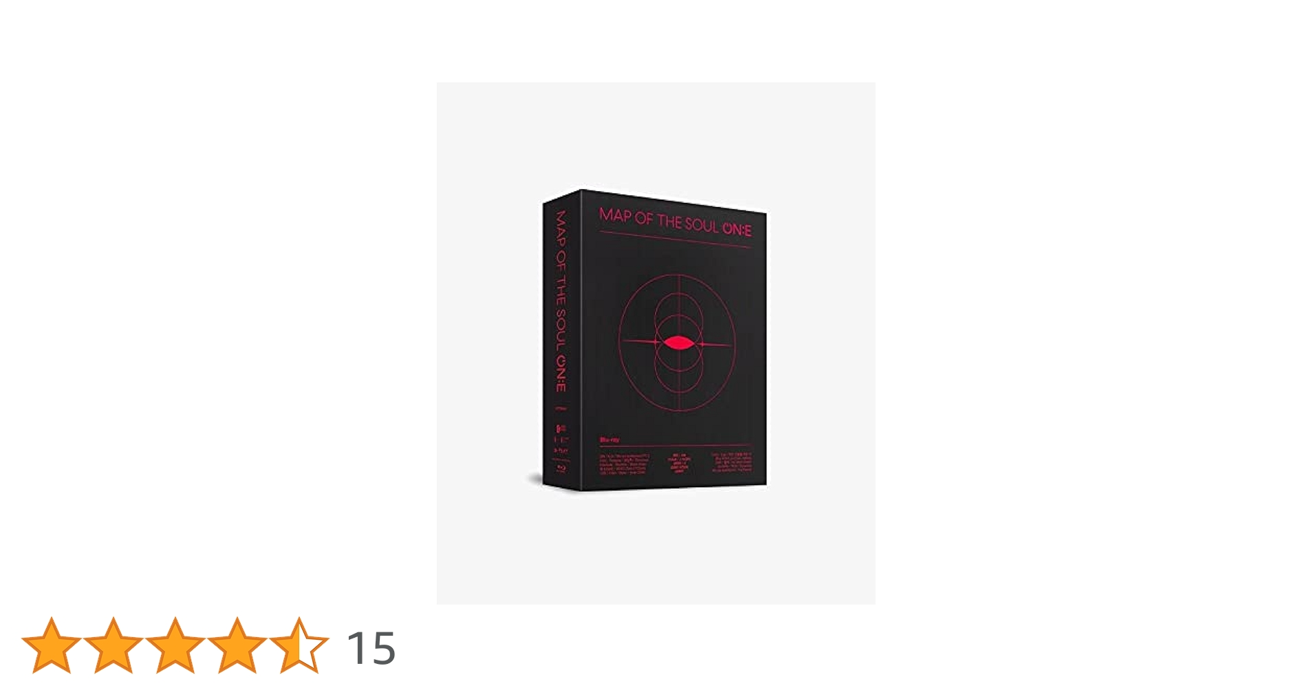 BTS Map of the Soul On: E Blu-Ray + Extra Photocards Set