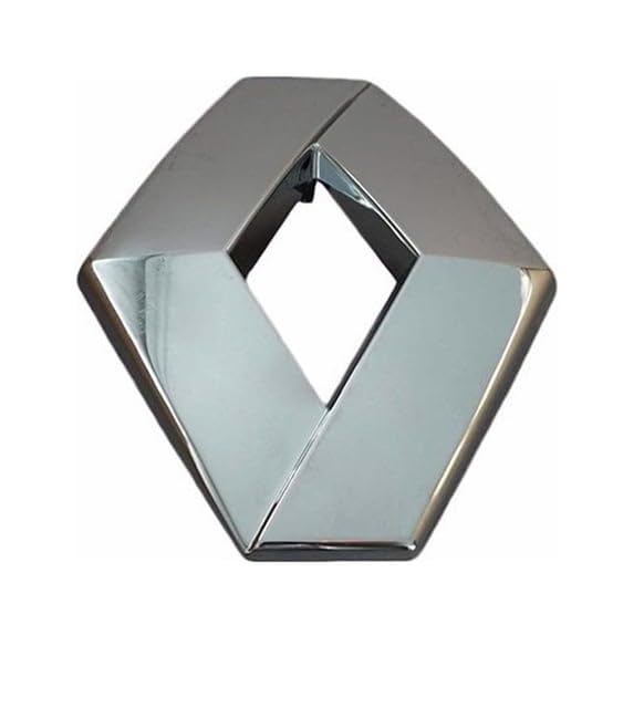 Arrière Emblème Badges (Argent) pour Le Renault Megane IV,Captur,Et Clio IV