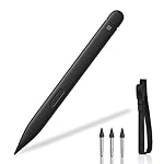 Surface Slim Pen 2 Matte - Bluetooth 5.0 Connectivity - 4,096 Points of Pressure Sensitivity - with Slim Pen 3 Tips and Pencil Holder