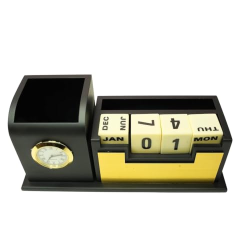 Image of Acrylic Laser Engraved Table Sign Stand, Laser Engraved Sign or Name Plate for Doctor, Teacher, Advocate, Medical, Proprotor office or personal use with Warm White Light (Infinity Calendar Dashboard)
