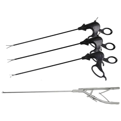 Image of Animal Abdominal Cavity Flat Trainer Simulator Training Box Teaching Module Kits with 30 Camera, V2 Handle Pliers