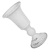 Vase pour compositions – avec une base stable et plate, ce pot en fer peut être posé de manière stable sur toute surface lisse et ne risque pas de tomber. pot de fleurs romain