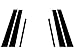 Rvinyl Pillar Post Pre Cut Window Trim Kits in Gloss Black Compatible with BMW 3 Series 1999-2005 Sedan - Adhesive Backs