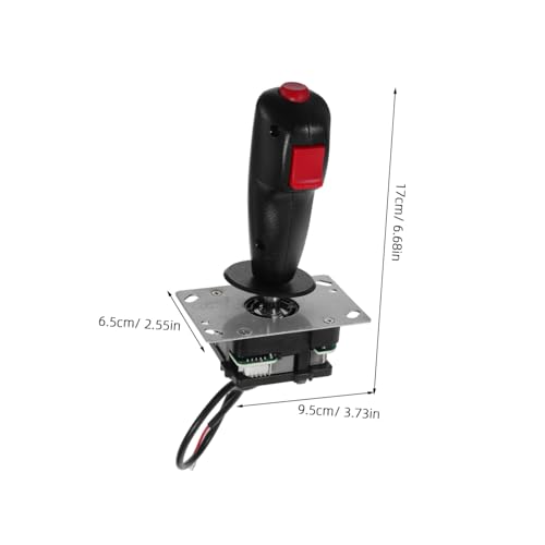 Toyvian Flight Stick Compatible Game Joystick Analog Joystick Head and Mobile Game Controller Accessory - Image 2