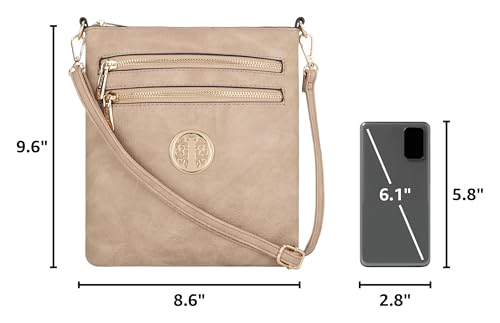 Image of Montana West Crossbody Bags for Women Multi Pocket Cross Body Bag Purses with Adjustable Strap