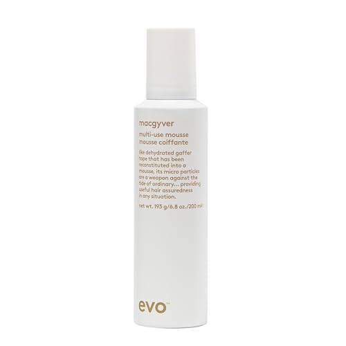 evo Macgyver Mousse capillaire multi-usage Texturisante Volume instantané Tenue durable 200 ml