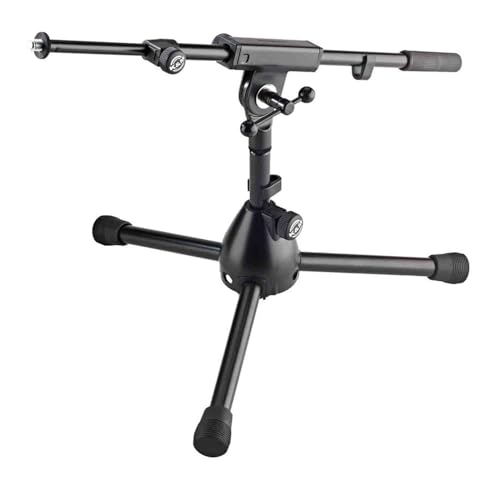 K&M Very Low Level Microphone Stand Black
