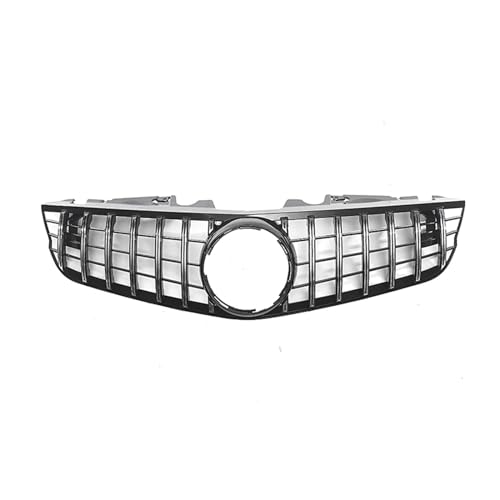 Calandre supérieure Mercedes R230 argentée avec maillage aérodynamique SL 2009-2012
