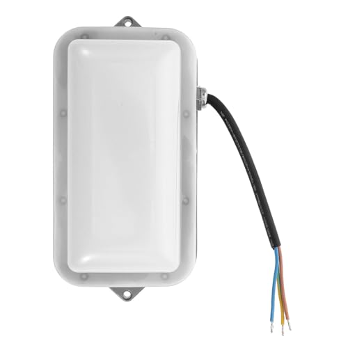 SHINEOFI Lámpara LED de 20W para Campana Extractora Cableado Lateral, Resistente a Humos y Agua, para Uso en Cocinas Industriales, Hoteles y Entornos Húmedos