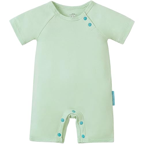 SuperSoft Short Sleeve Baby Romper Pajamas