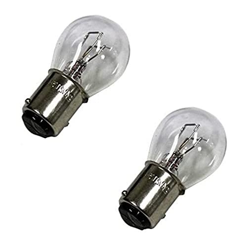 cyclingcolors Bulbo, BAY15D, 12V, 21/5W, Transparente, Paquete de 2