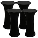 Photo Gallery aimenjoy elastica da tovaglia con tasca per piedini antiscivolo rotonda da cocktail in spandex pieghevole copritavolo per tavolo da banchetto da cocktail party di matrimonio (black,60cm-4pcs) Photo Gallery aimenjoy elastica da tovaglia con tasca per piedini antiscivolo rotonda da cocktail in spandex pieghevole copritavolo per tavolo da banchetto da cocktail party di matrimonio (black,60cm-4pcs)