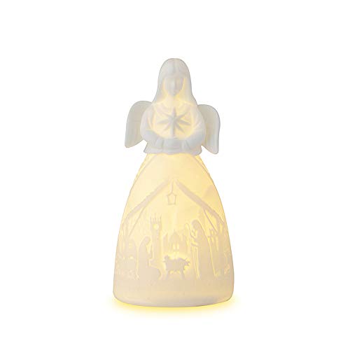  Hervit Angelo Porcellana Bianca Biscuit 11Cm