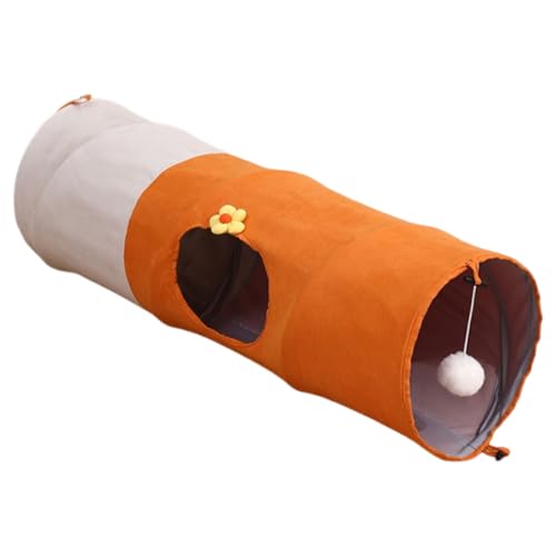 Tunnel pour chats interactif pliable résistant aux griffures