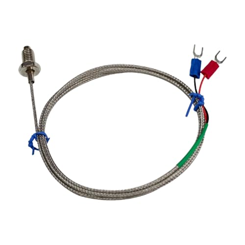 Capteur de température thermocouple K type M8 avec câble de 2m pour régulation thermique