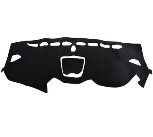 Cubierta de tablero para Hyundai Santa Fe IX45 2013-2018 RHD alfombrilla negra protectora