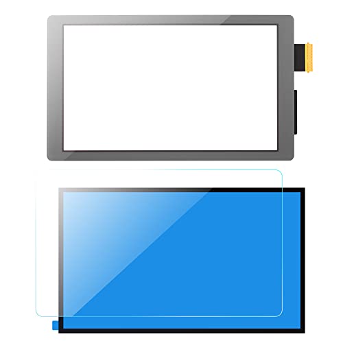 Digitalizador de pantalla táctil de repuesto para Nintendo Switch Lite gris con adhesivo