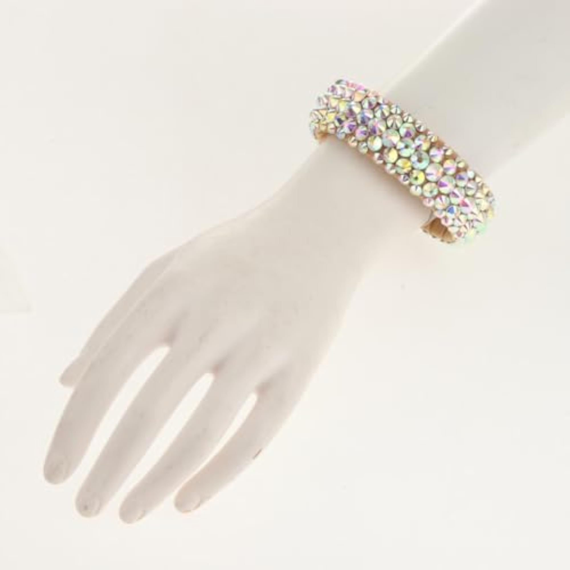 Elegant Rhinestone Bracelet for Belly Dance Costumes