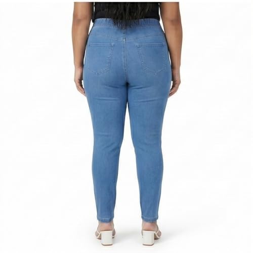Image of Danbro Jeggings for Women | Slim Fit | Plus Size | high Waist | Stretchable Denim
