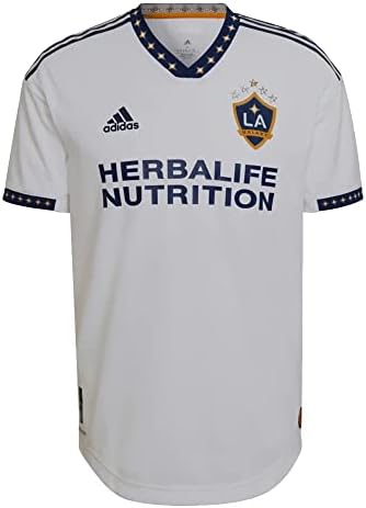 adidas LA Galaxy Men's Authentic Home Jersey 22/23 (Large)