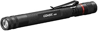 COAST HP3R 245 Lumen Rechargeable LED Penlight with Twist Focus, Black