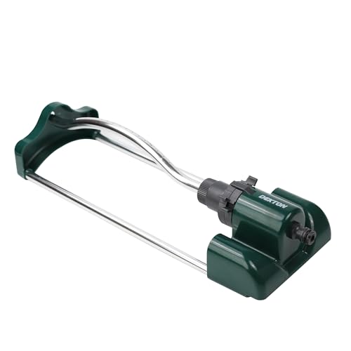 DEKTON 17-Hole Oscillating Sprinkler | Adjustable Coverage Up to 2800 Sq Ft | Ideal for Lawns and Gardens | Durable Construction