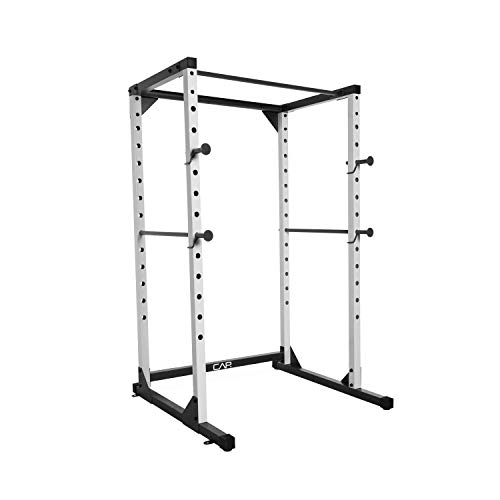 CAP Barbell Full Cage Power Rack, 6-Foot, White