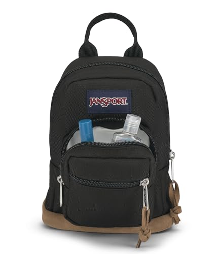 JanSport Right Pack Mini – Compact Backpack with Large Main Compartment, Front Utility Pocket, and Front Zippered Stash Pocket, Black3