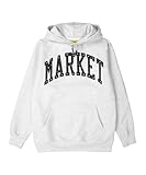 Market Arc Puff Sweat à capuche Gris cendré L