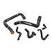 Mishimoto MMHOSE-MUS-86BK Silicone Radiator Hose Kit Compatible With Ford Mustang GT Cobra 1986-1993 Black