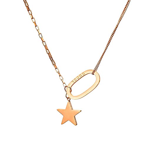 Colliers pendentif rétro étoile lune caladies simple Y mode