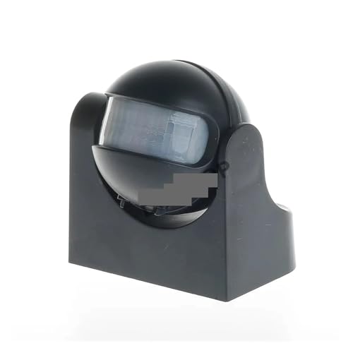 Détecteur de mouvement blanc IP65 interrupteur automatique double sonde