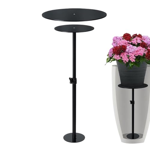 Hitburu Elevadores Para Macetas Interiores | Accesorio De Altura Ajustable Para Macetas,Elevador De Plantas Para Maceta | Para Exterior Patio Jardín Mesa Alféizar Porche