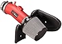 Air Filter intake kit Red 3.5 inch 07-14 Compatible with TL TYPES 3.5L 3.5 3.7 3.7L V6