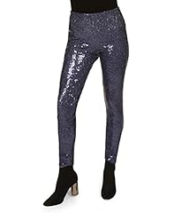 High Waisted Blue Sequin