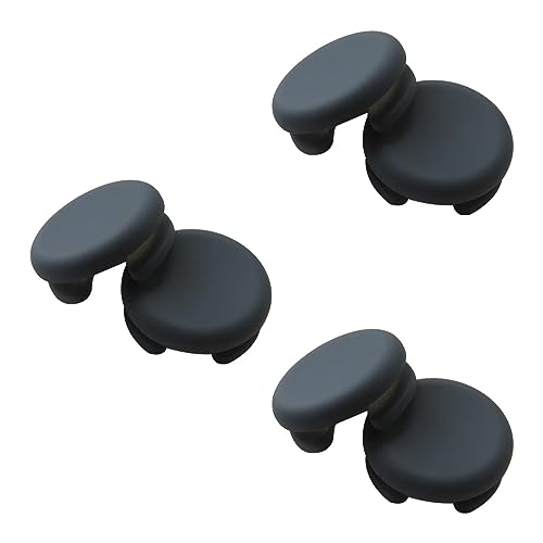 Image of XSPANDER 6-Pack Analog Joystick Cap Thumb Stick Grip Cover Circle Pad Button Replacement Repair Part for Nintendo 3DS, 3DS XL, New 2DS, 2DS XL, 2DS, 3DS