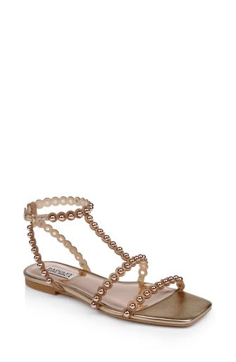 Badgley Mischka Women's Cami Flat Sandal2