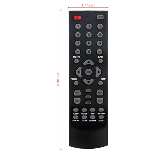 Télécommande LD50RM haute précision pour TV LED Apex LE2412 - 4