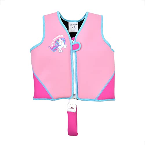 NEO-SPLASH Chaleco de natación para niños, Chaleco de natación, flotabilidad para niños y niñas (3-6, 220-P36) Cover